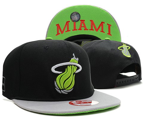Miami Heat NBA Snapback Hat SD36